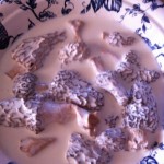 Morels swimming in cream! Morels swimming in cream!