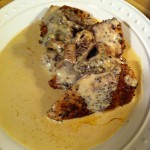 Pepper Chicken with a Blonde Morel Cream Pepper Chicken with a Blonde Morel Cream
